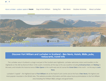 Tablet Screenshot of lochaber.com