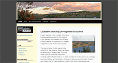 Desktop Screenshot of lochaber.ca